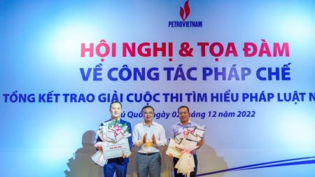 Petrovietnam phát động cuộc thi “Tìm hiểu pháp luật về Dầu khí và giải quyết tranh chấp trong kinh doanh, thương mại qua tòa án và trọng tài thương mại”