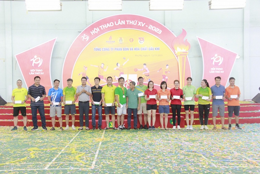 Hội thao PVFCCo lần thứ 15 năm 2023: Đoàn kết, đồng lòng đột phá những giới hạn