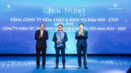 PVChem - Top 10 Doanh nghiệp quản trị công ty tốt năm 2022-2023 của HNX