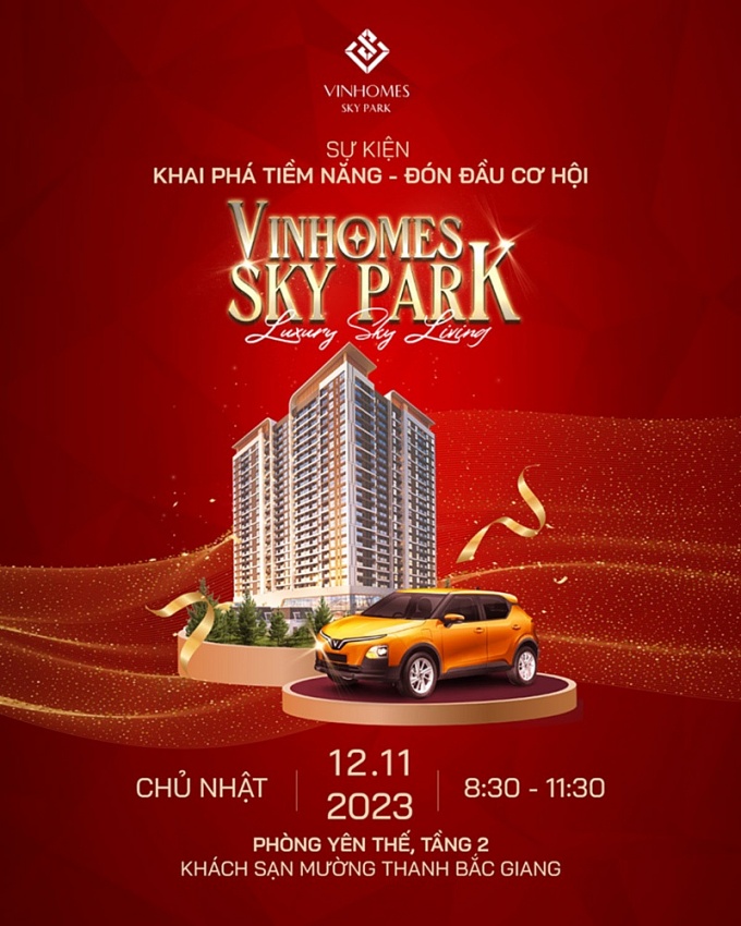 Vinhomes “chơi lớn”, tổ chức bốc thăm trúng thưởng xe VinFast tại nhiều dự án