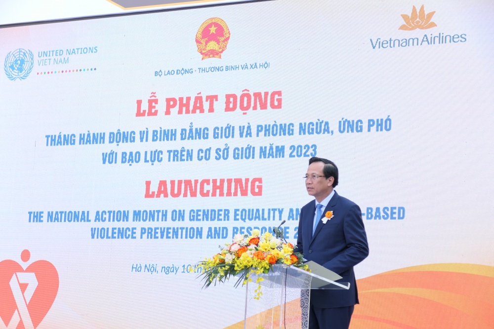 Phát động Tháng hành động vì bình đẳng giới và phòng ngừa, ứng phó với bạo lực trên cơ sở giới năm 2023