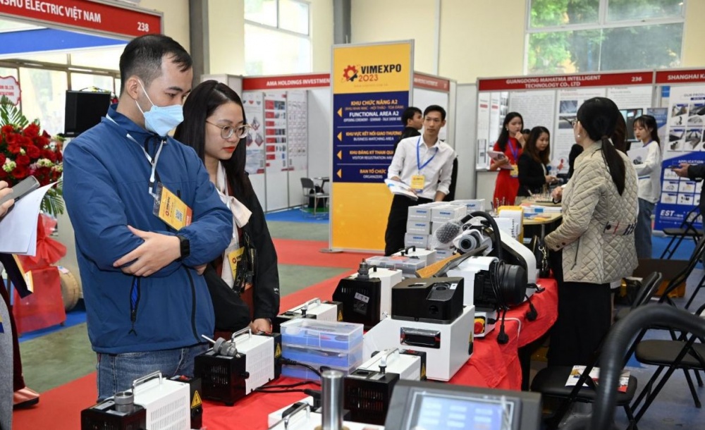 Khai mạc triển lãm quốc tế về công nghiệp hỗ trợ và chế biến chế tạo Việt Nam - VIMEXPO 2023