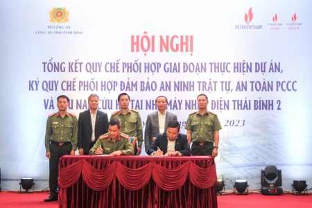 Giữ vững an ninh, an toàn cho NMNĐ Thái Bình 2