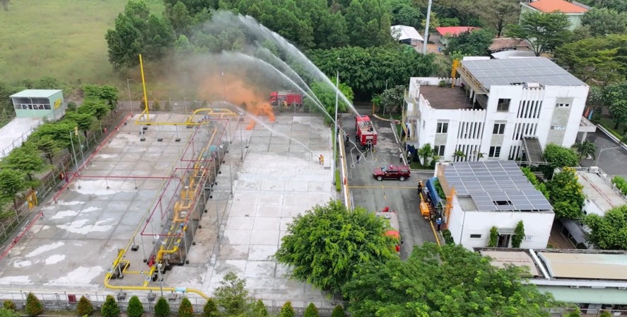 Xí nghiệp Phân phối Khí thấp áp Nhơn Trạch tổ chức diễn tập PCCC, CNCH và ứng phó sự cố hóa chất năm 2023 Xí nghiệp Phân phối Khí thấp áp Nhơn Trạch tổ chức diễn tập PCCC, CNCH và ứng phó sự cố hóa chất năm 2023