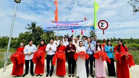 BSR khánh thành 2 cầu dân sinh tại tỉnh Vĩnh Long