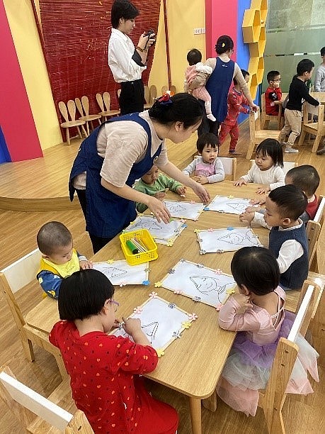 “Chân dung cô giáo” từ góc nhìn của bé
