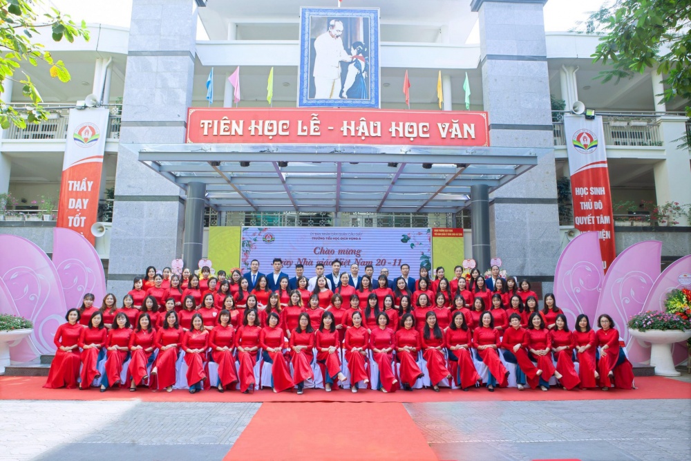 Trường Tiểu học Dịch Vọng A: “Tri ân người gieo hạt”