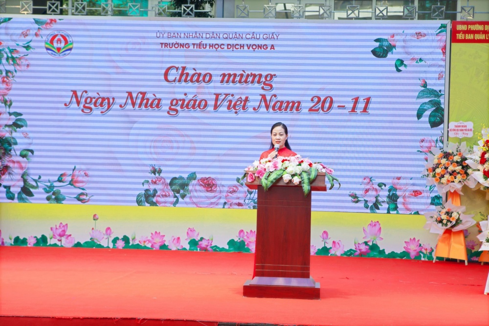Trường Tiểu học Dịch Vọng A: “Tri ân người gieo hạt”