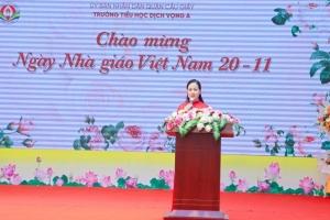 Trường Tiểu học Dịch Vọng A: “Tri ân người gieo hạt”