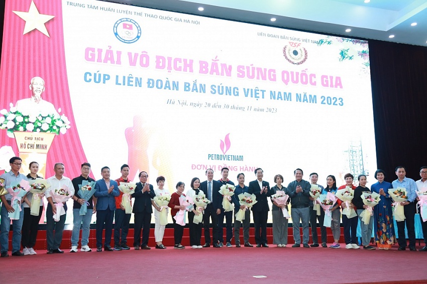 Hơn 200 VĐV tranh tài tại Giải Vô địch Bắn súng quốc gia - Cúp Liên đoàn Bắn súng Việt Nam năm 2023