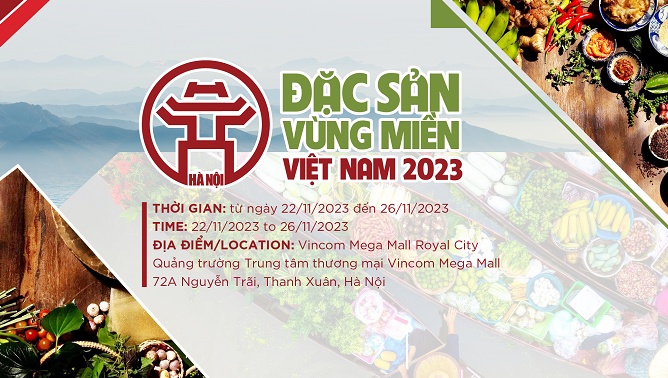 Sắp diễn ra Hội chợ Đặc sản Vùng miền Việt Nam 2023