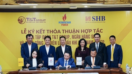 PV Power ký kết thỏa thuận hợp tác với Tập đoàn T&T Group và Ngân hàng SHB