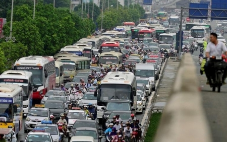 Đề xuất thu phí xe vào nội đô Hà Nội từ 2027