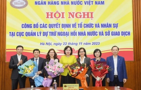 Giám đốc Sở Giao dịch NHNN giữ chức Cục trưởng Cục Quản lý dự trữ ngoại hối nhà nước