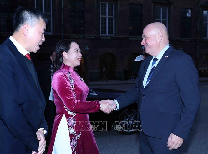 Phó Chủ tịch nước Võ Thị Ánh Xuân hội kiến Chủ tịch Quốc hội Đan Mạch