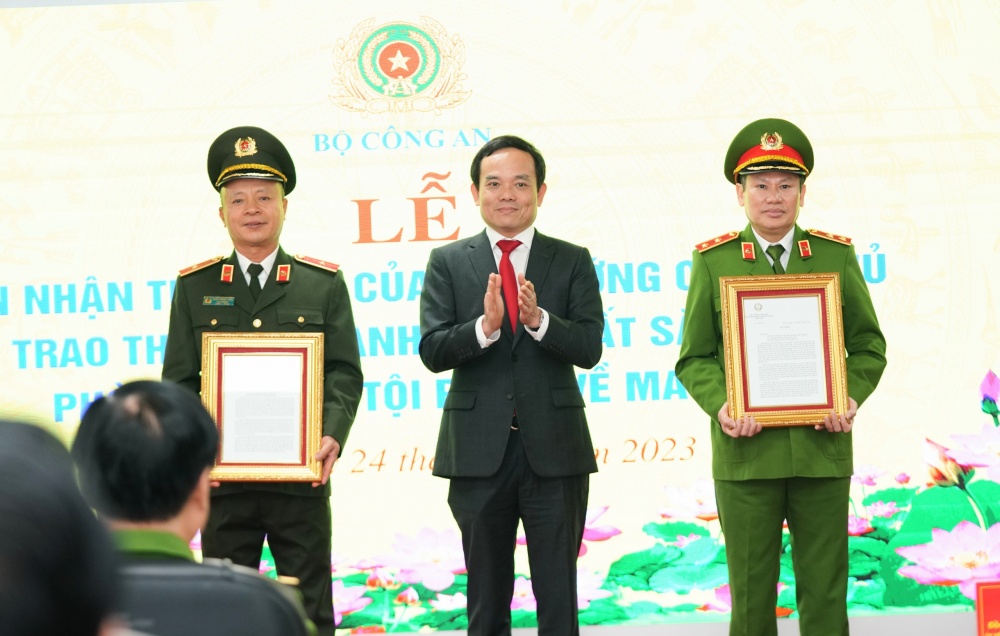 Cục Cảnh sát điều tra tội phạm về ma túy vinh dự nhận thư khen của Thủ tướng Chính phủ