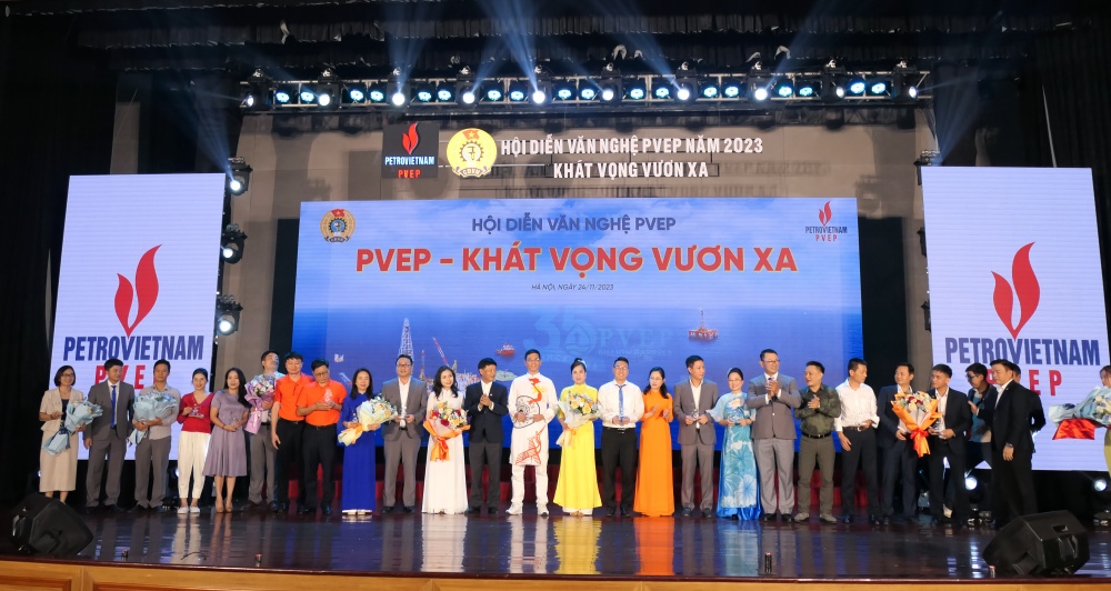 Sôi nổi Hội diễn văn nghệ “PVEP - Khát vọng vươn xa” năm 2023 khu vực phía Bắc