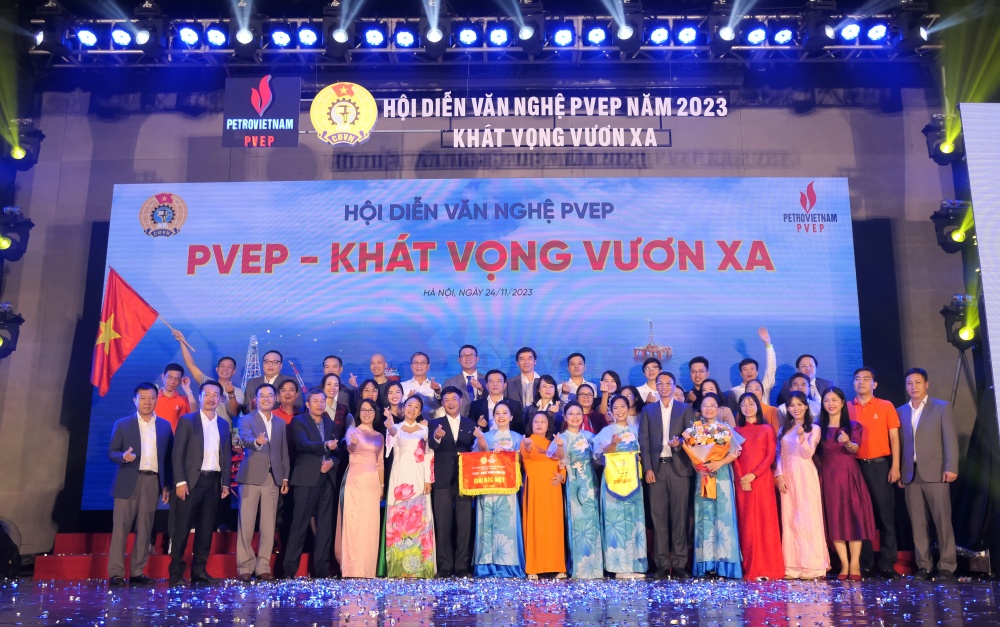 Sôi nổi Hội diễn văn nghệ “PVEP - Khát vọng vươn xa” năm 2023 khu vực phía Bắc