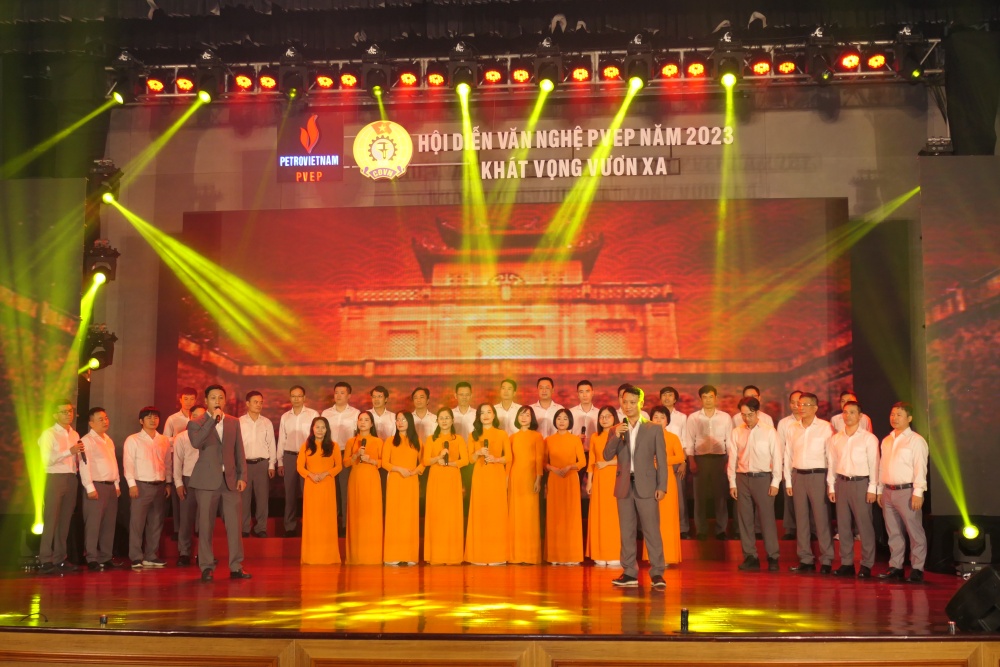 34 tiết mục đặc sắc tham gia Hội diễn văn nghệ “PVEP - Khát vọng vươn xa” năm 2023 khu vực phía Bắc 34 tiết mục đặc sắc tham gia Hội diễn văn nghệ “PVEP - Khát vọng vươn xa” năm 2023 khu vực phía Bắc