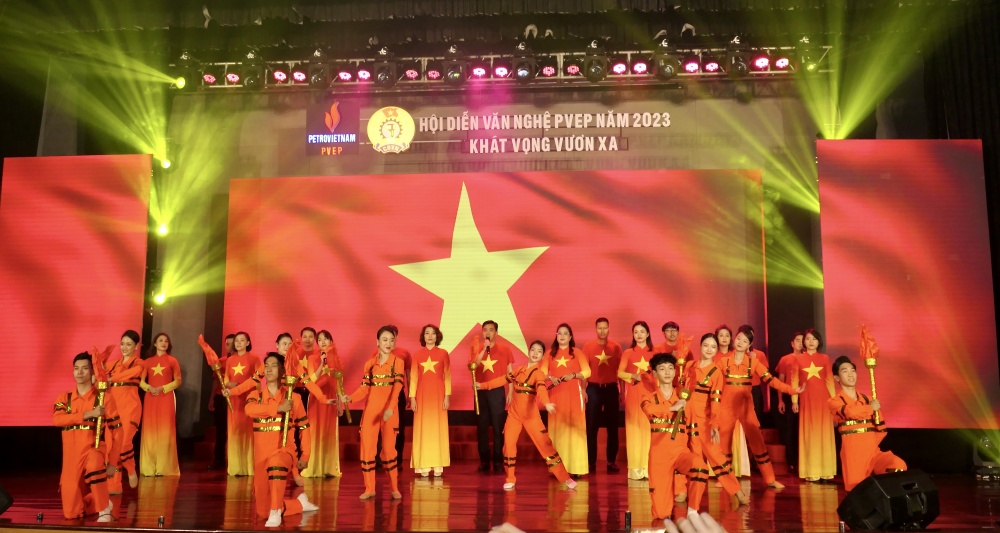 34 tiết mục đặc sắc tham gia Hội diễn văn nghệ “PVEP - Khát vọng vươn xa” năm 2023 khu vực phía Bắc 34 tiết mục đặc sắc tham gia Hội diễn văn nghệ “PVEP - Khát vọng vươn xa” năm 2023 khu vực phía Bắc