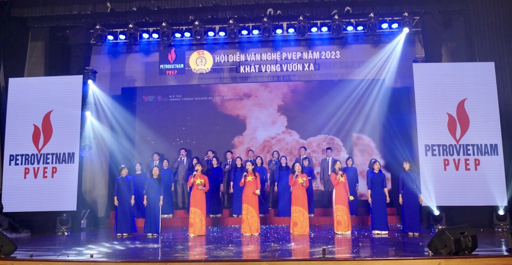 34 tiết mục đặc sắc tham gia Hội diễn văn nghệ “PVEP - Khát vọng vươn xa” năm 2023 khu vực phía Bắc 34 tiết mục đặc sắc tham gia Hội diễn văn nghệ “PVEP - Khát vọng vươn xa” năm 2023 khu vực phía Bắc