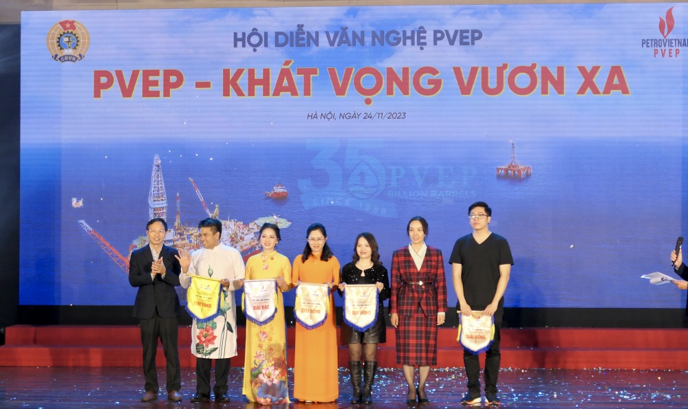 34 tiết mục đặc sắc tham gia Hội diễn văn nghệ “PVEP - Khát vọng vươn xa” năm 2023 khu vực phía Bắc 34 tiết mục đặc sắc tham gia Hội diễn văn nghệ “PVEP - Khát vọng vươn xa” năm 2023 khu vực phía Bắc