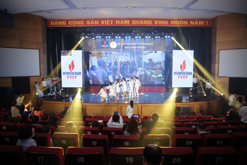 Sôi nổi Hội diễn văn nghệ “PVEP - Khát vọng vươn xa” năm 2023 khu vực phía Bắc