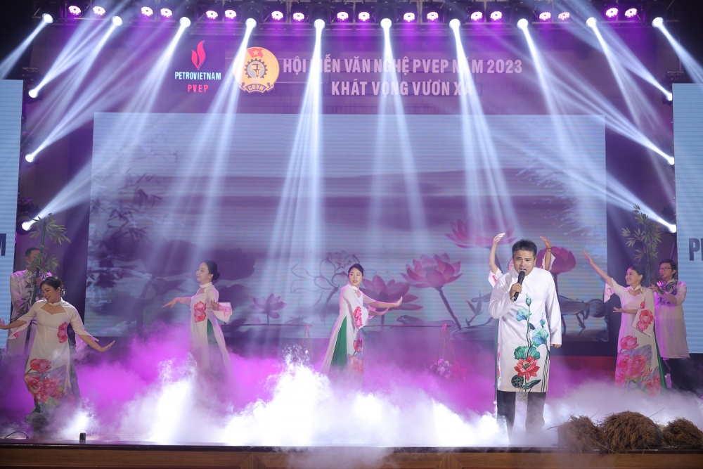Sôi nổi Hội diễn văn nghệ “PVEP - Khát vọng vươn xa” năm 2023 khu vực phía Bắc