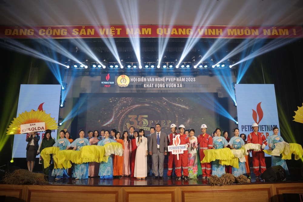 Sôi nổi Hội diễn văn nghệ “PVEP - Khát vọng vươn xa” năm 2023 khu vực phía Bắc