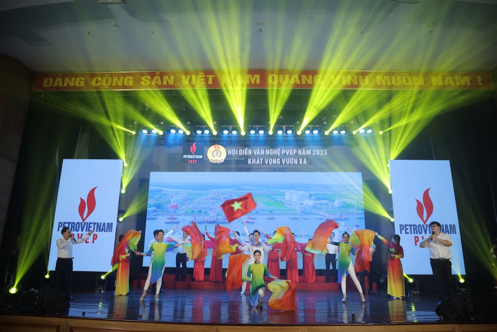 Sôi nổi Hội diễn văn nghệ “PVEP - Khát vọng vươn xa” năm 2023 khu vực phía Bắc
