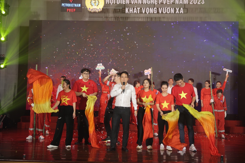 Sôi nổi Hội diễn văn nghệ “PVEP - Khát vọng vươn xa” năm 2023 khu vực phía Bắc