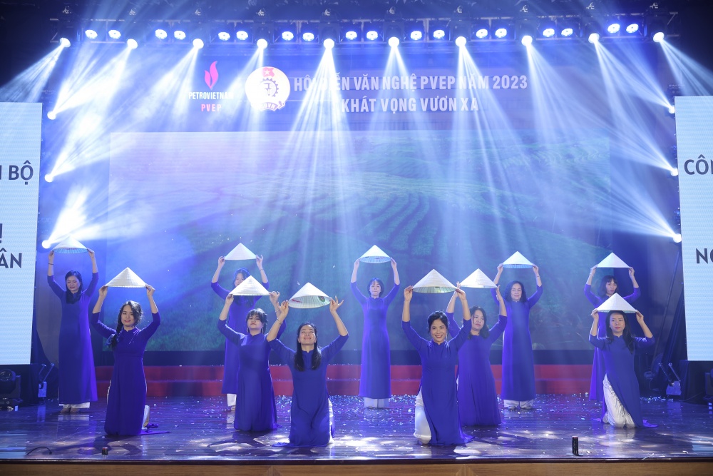 Sôi nổi Hội diễn văn nghệ “PVEP - Khát vọng vươn xa” năm 2023 khu vực phía Bắc