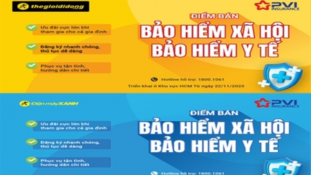 Bảo hiểm PVI hợp tác với Thế giới di động mở rộng trên 3.000 điểm thu BHXH, BHYT