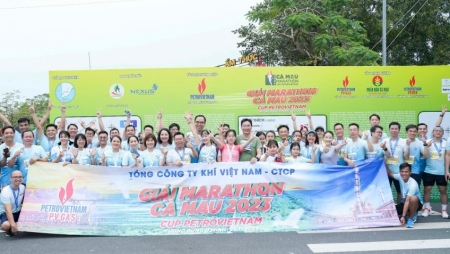 PV GAS đạt thành tích cao tại Giải Marathon Cà Mau 2023 - Cup Petrovietnam