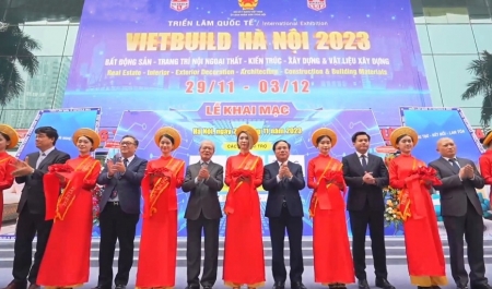 Gần 1.700 gian hàng tham gia Vietbuild Hà Nội 2023 - lần III