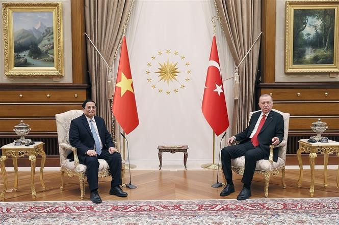 Thủ tướng Chính phủ Phạm Minh Chính gặp Tổng thống Thổ Nhĩ Kỳ Recep Tayyip Erdogan Thủ tướng Chính phủ Phạm Minh Chính gặp Tổng thống Thổ Nhĩ Kỳ Recep Tayyip Erdogan