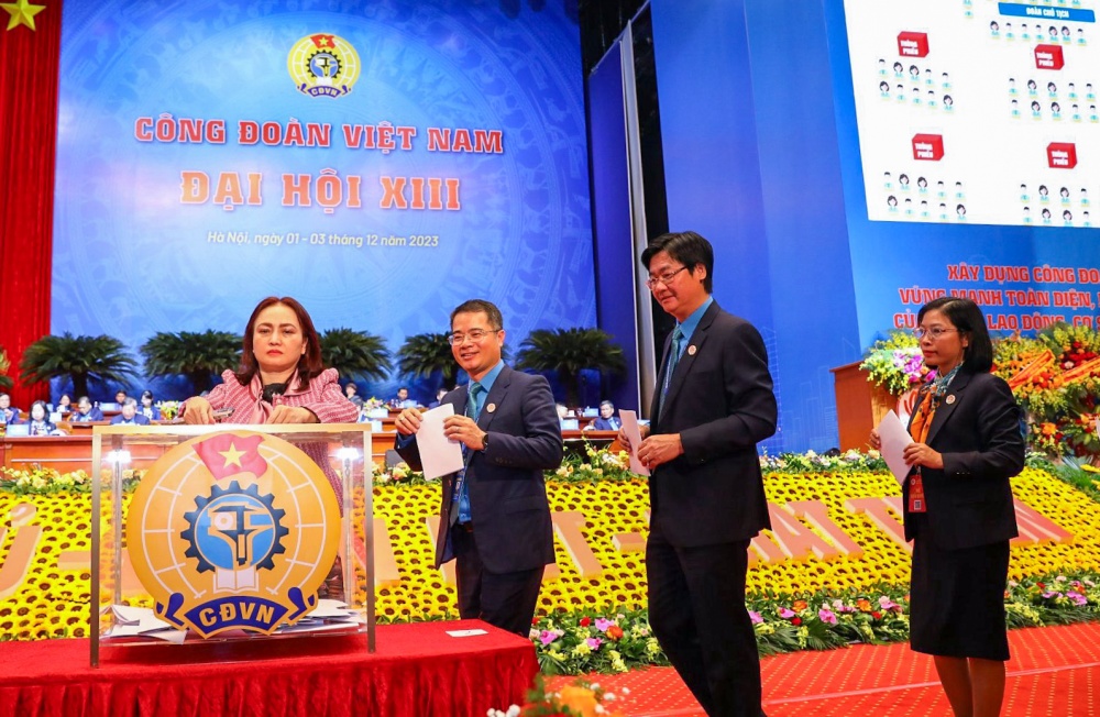 Phó Chủ tịch CĐ DKVN Nguyễn Mạnh Kha được bầu vào Ban Chấp hành Tổng Liên đoàn Lao động Việt Nam khóa XIII