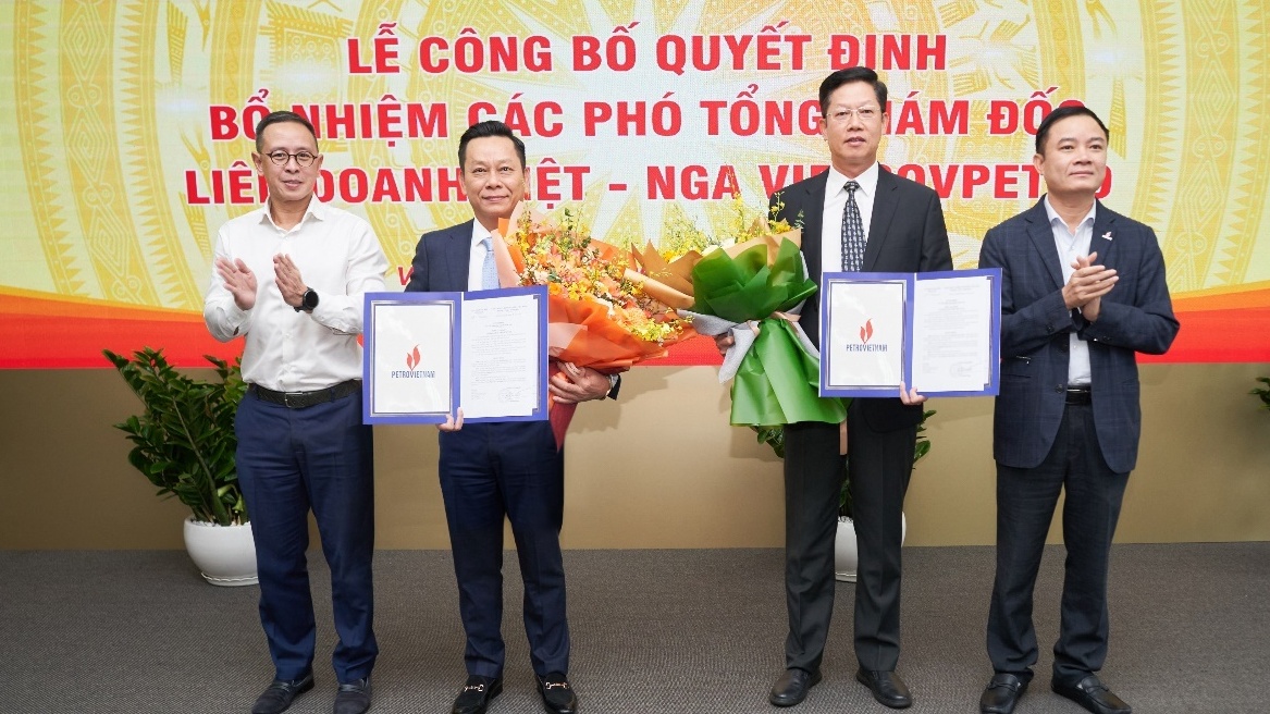 Bổ nhiệm các chức danh Phó Tổng Giám đốc Vietsovpetro