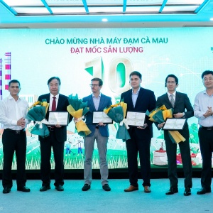 Nhà máy Đạm Cà Mau cán mốc sản lượng 10 triệu tấn urê