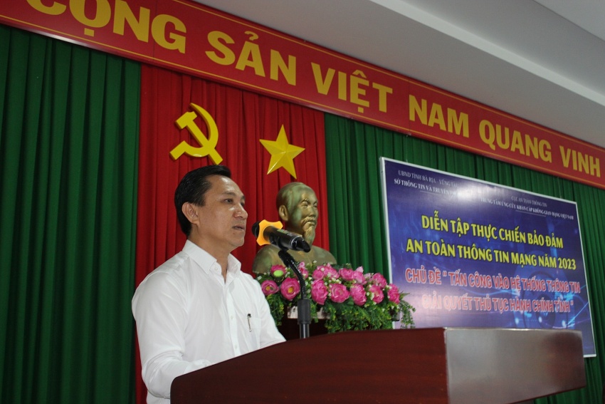 Bà Rịa - Vũng Tàu: Triển khai diễn tập thực chiến đảm bảo an toàn, an ninh mạng năm 2023