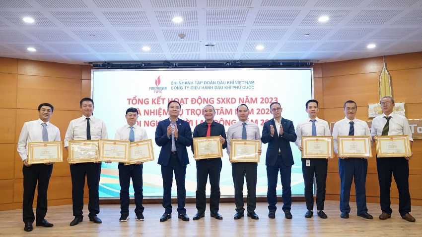PQPOC tổng kết năm 2023: Dự án Khí Lô B đạt nhiều mốc tiến độ quan trọng