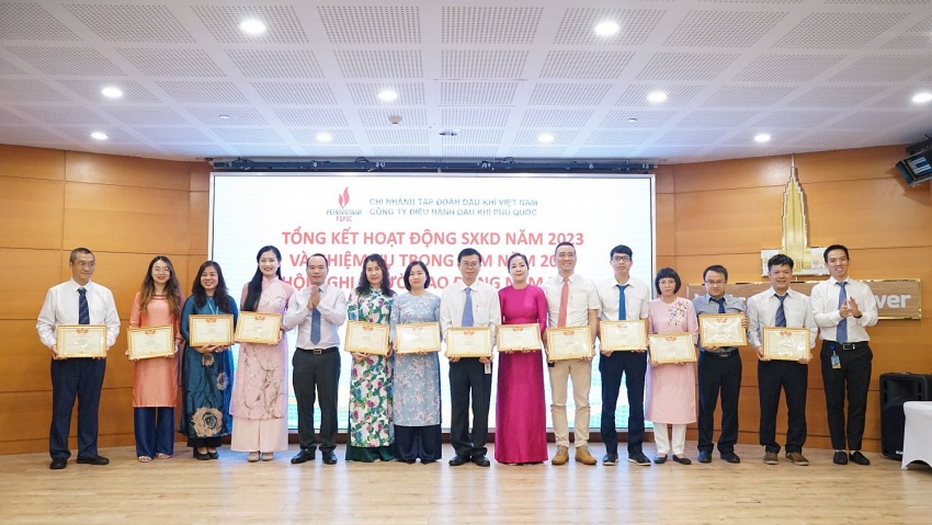 PQPOC tổng kết năm 2023: Dự án Khí Lô B đạt nhiều mốc tiến độ quan trọng