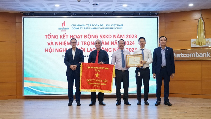 PQPOC tổng kết năm 2023: Dự án Khí Lô B đạt nhiều mốc tiến độ quan trọng