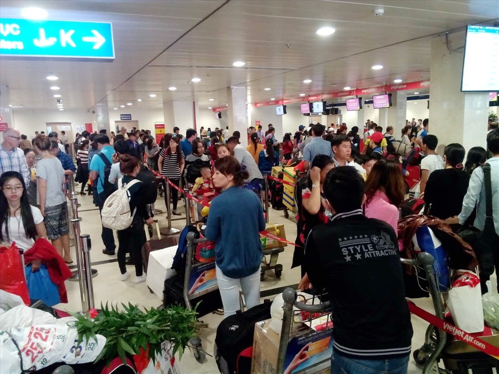 Tăng gần 550 chuyến bay phục vụ cao điểm Tết Nguyên đán 2024