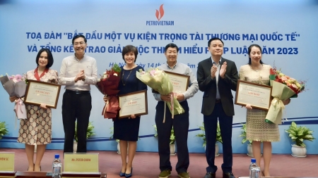 BSR giành giải Đặc biệt cuộc thi Tìm hiểu pháp luật về Dầu khí năm 2023