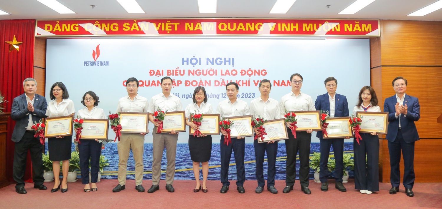 Hội nghị Đại biểu người lao động Cơ quan Tập đoàn Dầu khí Việt Nam năm 2024: Tăng cường các động lực tăng trưởng