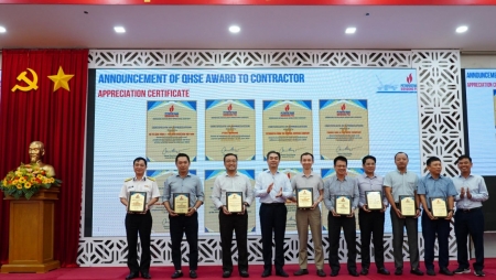 BIENDONG POC hoàn thành xuất sắc công tác An toàn - Sức khỏe - Môi trường năm 2023