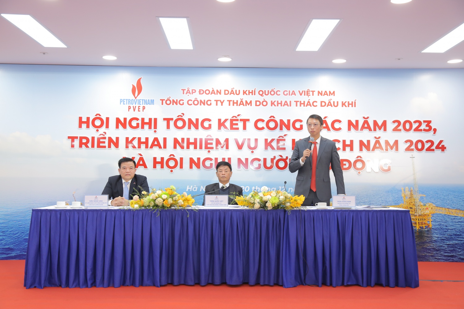 Các chế độ chính sách, phúc lợi cho người lao động luôn được PVEP ưu tiên hàng đầu