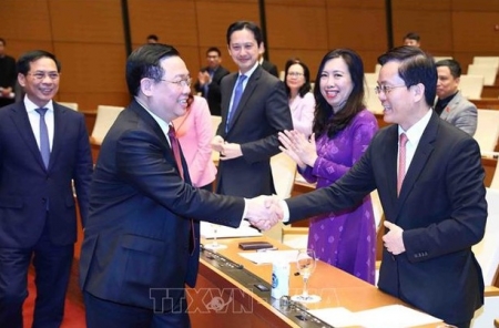 Chủ tịch Quốc hội gặp mặt Đại sứ, Trưởng Cơ quan đại diện Việt Nam ở nước ngoài