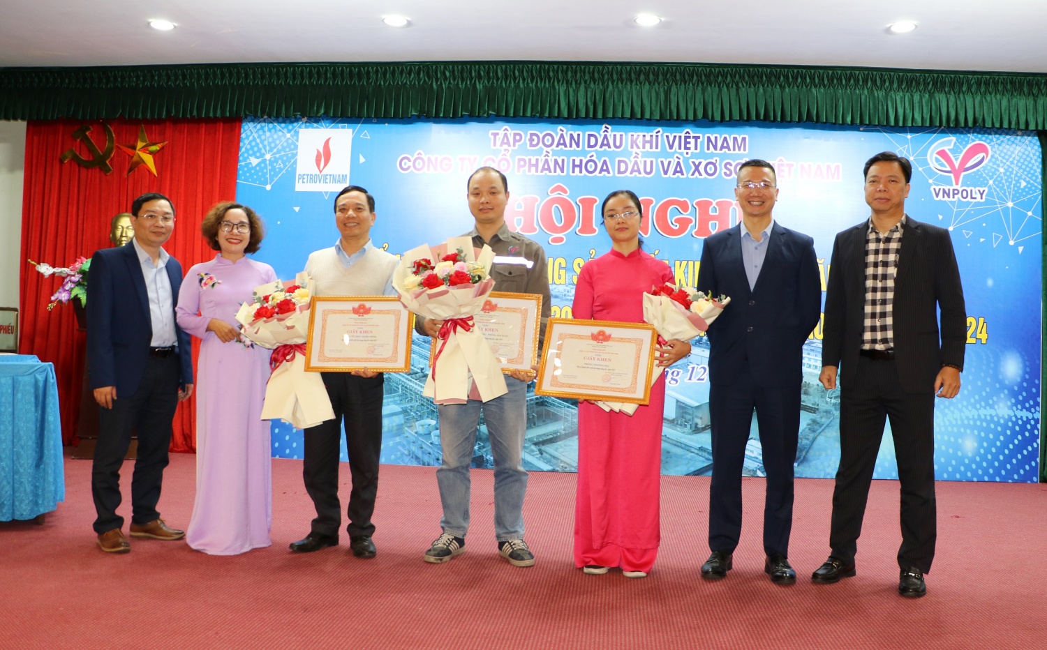 VNPOLY duy trì liên tục hoạt động SXKD với chất lượng sản phẩm cao